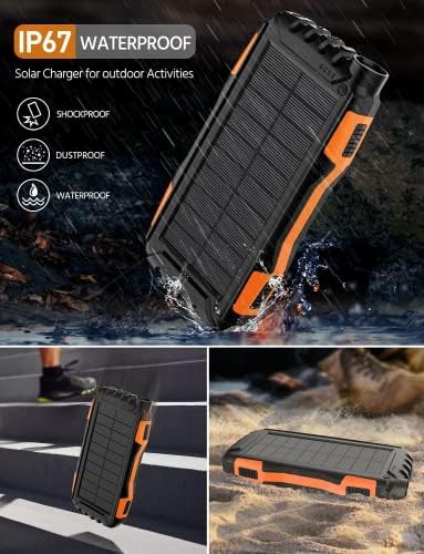 Solar charger with built-in bright flashlight — photo 5