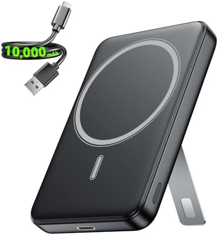 Wireless MagSafe power bank with stand