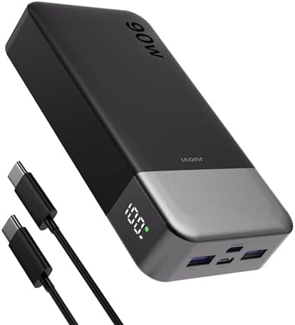 Travel laptop portable charger 90w output