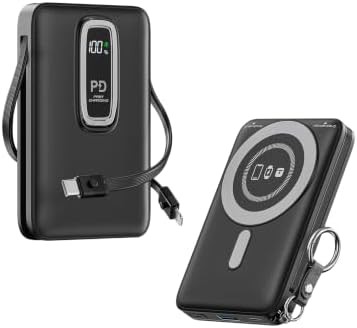Magnetic fast charging power bank for travel