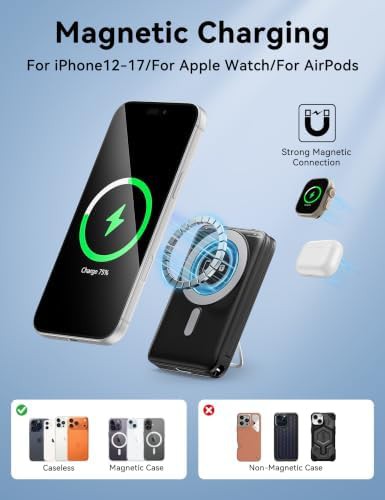 Magnetic fast charging power bank for travel — photo 3