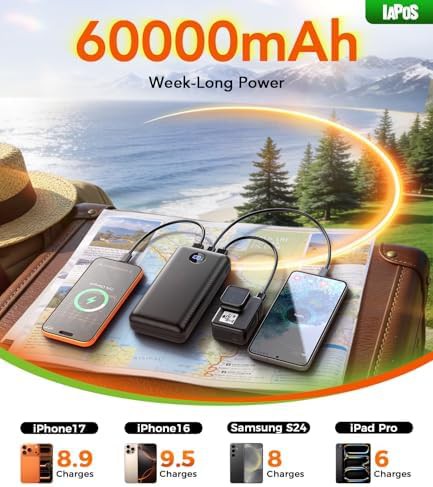 Multi Port 60000mAh Travel Battery Pack — photo 5
