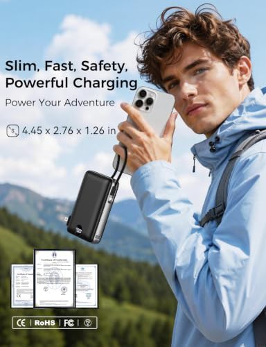 Massive capacity power bank with plug — photo 5