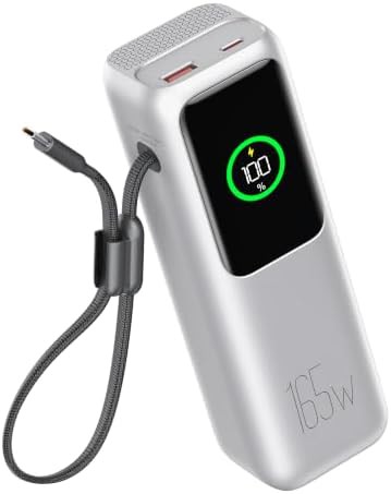 Silver high output laptop power bank