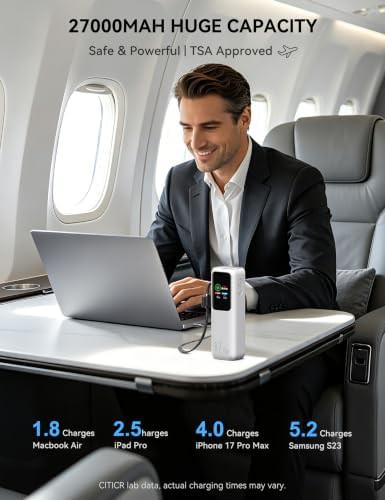 Silver high output laptop power bank — photo 4