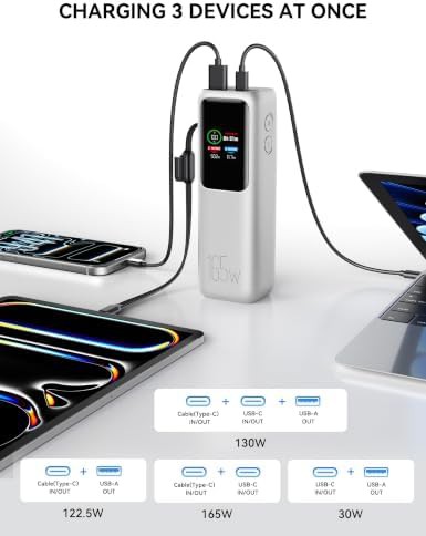 Silver high output laptop power bank — photo 5
