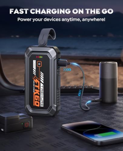 Portable car jump starter and power bank — photo 4