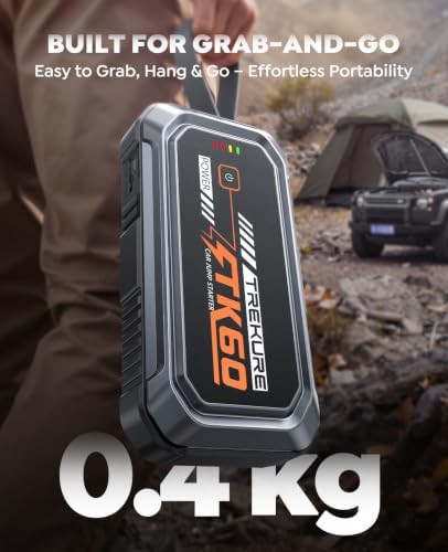 Portable car jump starter and power bank — photo 5