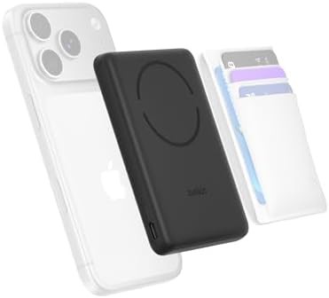 Ultra slim magnetic portable battery