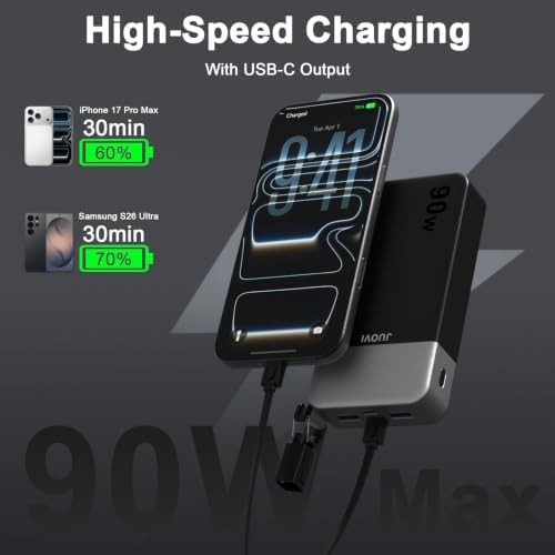 Laptop power bank 90w with usb-c cable — photo 3
