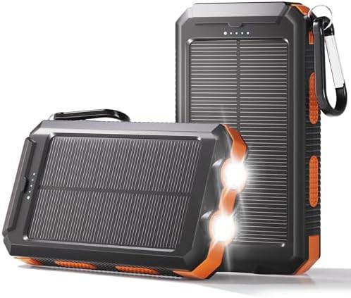 Waterproof high capacity solar battery pack