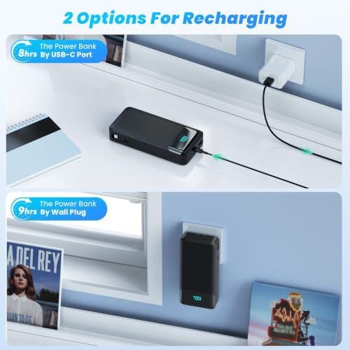 Power bank with built-in AC plug — photo 3