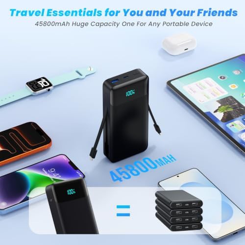 Power bank with built-in AC plug — photo 4
