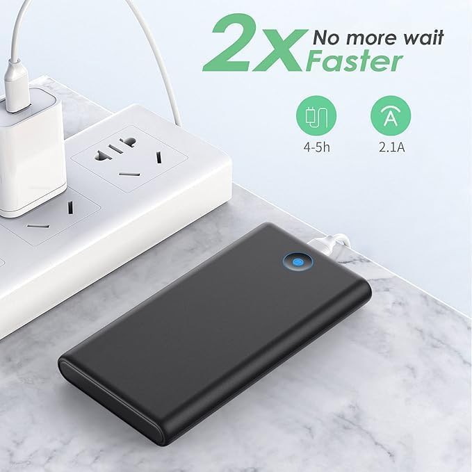 Two pack slim 20000mAh portable chargers — photo 4