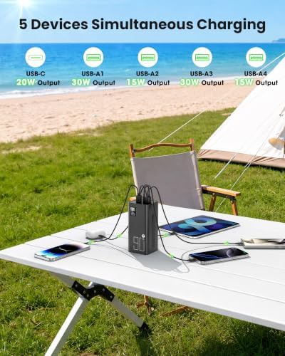High capacity 90000mAh fast charging battery pack — photo 4