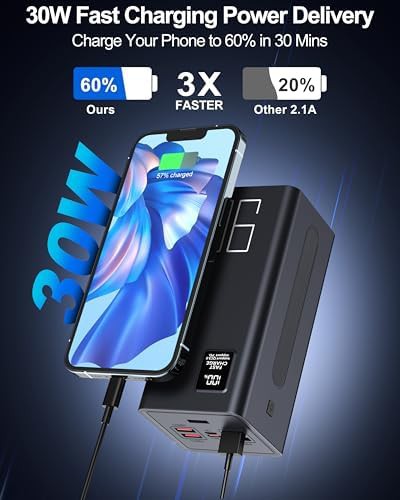 High capacity 90000mAh iPhone fast charger — photo 4
