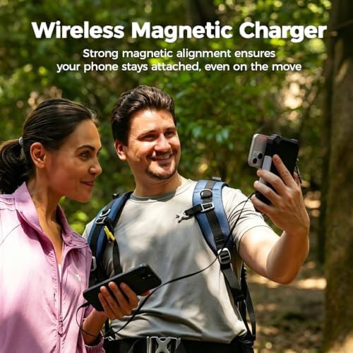 Solar power bank with retractable cables — photo 3