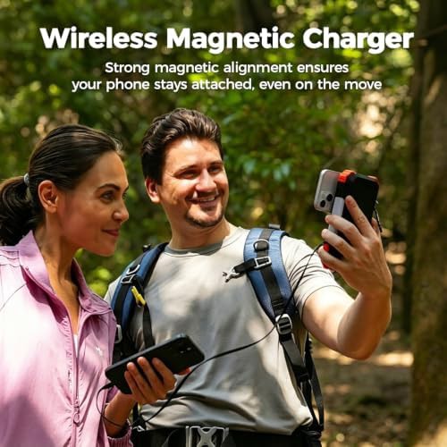 Fast charging solar bank with retractable cord — photo 3