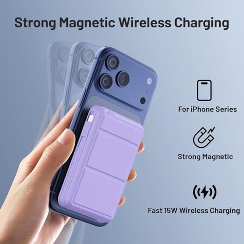 Blue MagSafe 10000mAh portable battery pack — photo 5