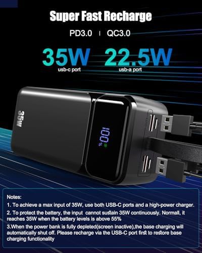 Portable charger with seven ports — photo 3