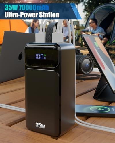 Portable charger with seven ports — photo 4