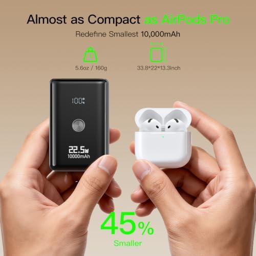 Small Portable Charger with Built-in Cables — photo 3
