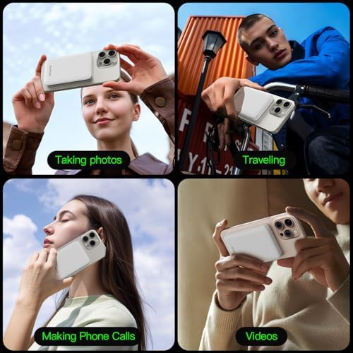 Slim wireless magnetic portable battery — photo 5