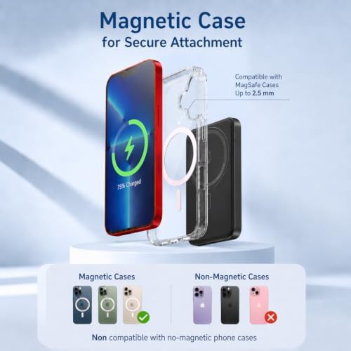 Magnetic wireless slim charger 5000mAh — photo 3