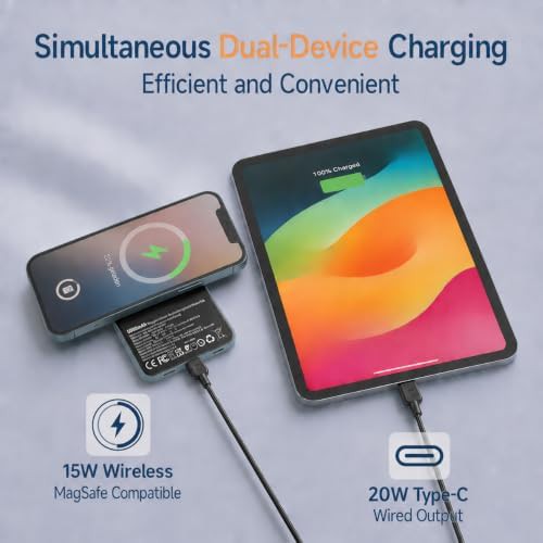 Magsafe compatible portable wireless battery — photo 5