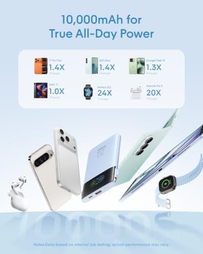 Ultra slim portable charger with built-in cable — photo 4
