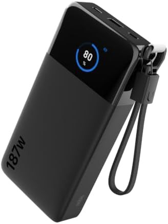 Fast charging 187w laptop battery pack