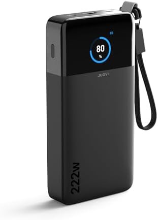 Laptop power bank 222w with detachable cable