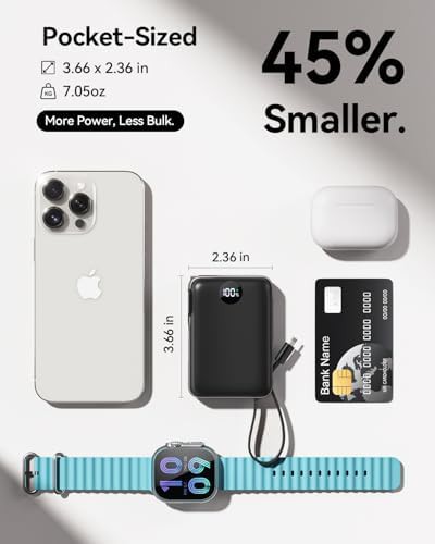 Travel power bank with wall plug — photo 4