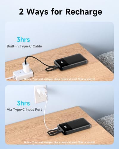 Power bank with integrated Lightning and USB-C — photo 5