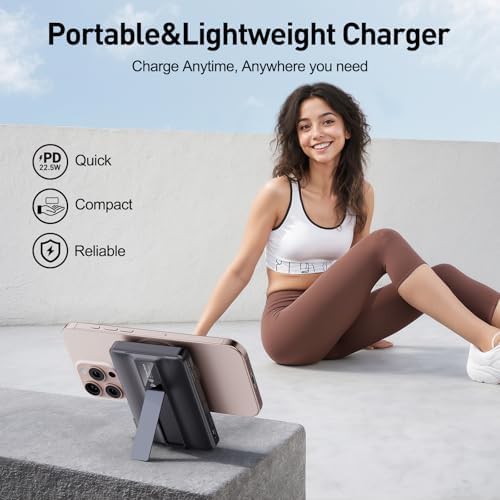 Magnetic wireless fast charger 10000mAh — photo 4
