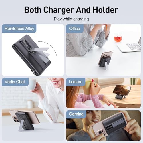 Magnetic wireless fast charger 10000mAh — photo 5