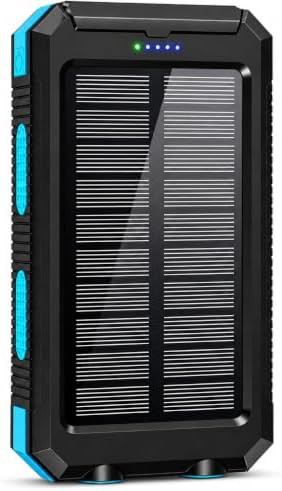 Compact solar phone charger for iPhone
