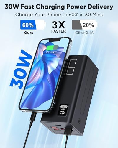 Ultra high capacity 90000mAh travel power bank — photo 3