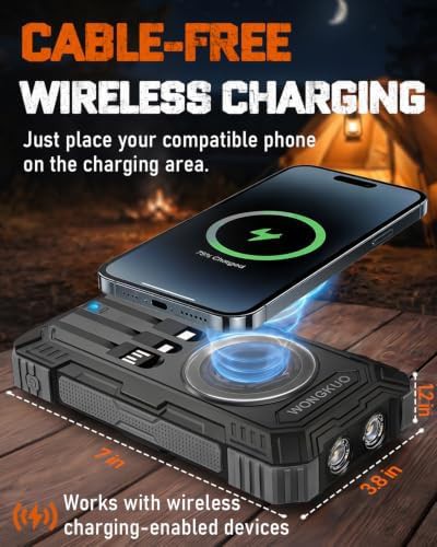 Large capacity solar charger power bank — photo 4