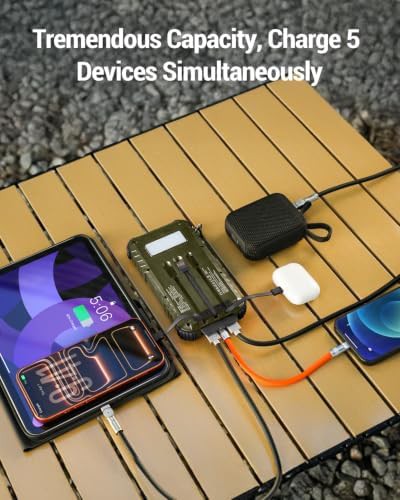 High capacity solar charger for travel — photo 3