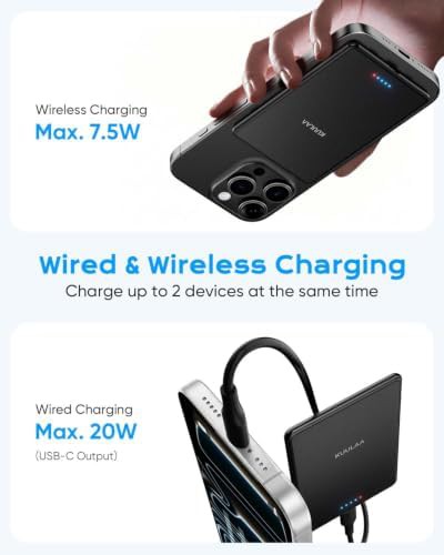 Ultra slim magnetic wireless travel charger — photo 4