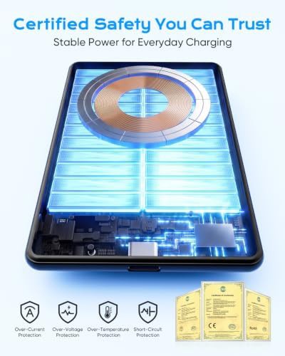 Ultra slim magnetic wireless travel charger — photo 5