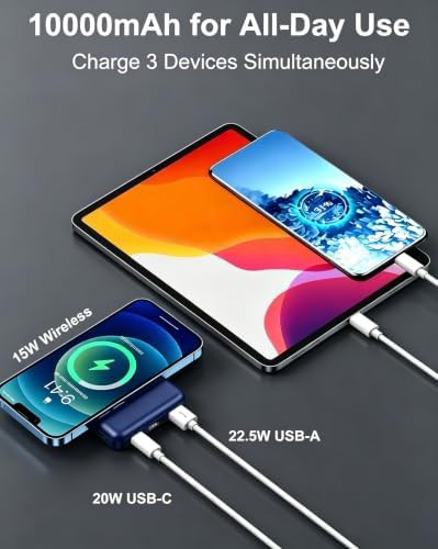 High capacity 10000mAh magnetic battery — photo 5