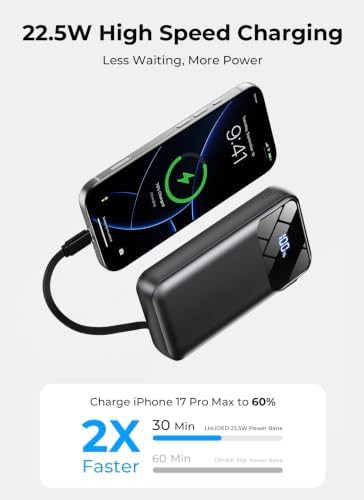 High capacity power bank with wall plug — photo 5