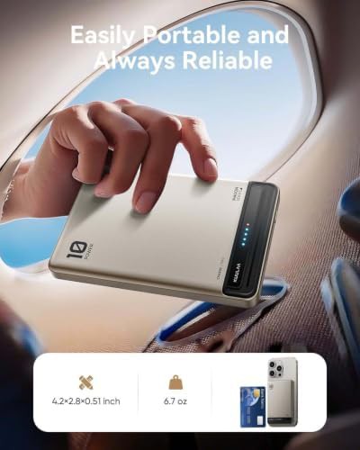Ultra slim magnetic wireless portable charger — photo 3