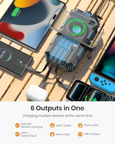 Magnetic Solar Charger with Crank — photo 5