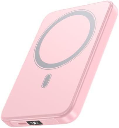 Magnetic ultra slim wireless portable charger