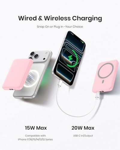 Magnetic ultra slim wireless portable charger — photo 3