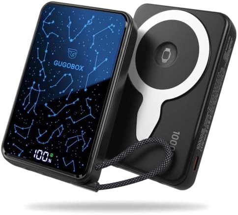 MagSafe power bank with zodiac screen