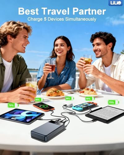 Fast charge battery pack 60000mAh capacity — photo 2